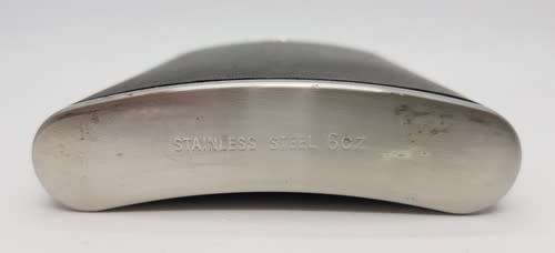 Stainless steel 6oz hip flask - broken piece at the lid -  CRAZY R1 start