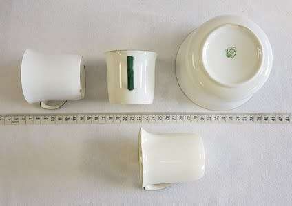 21-piece Grafton china tea set, made in England - as per photo