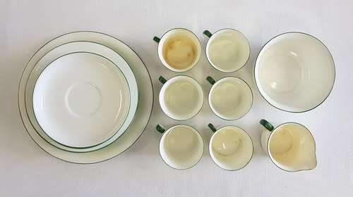 21-piece Grafton china tea set, made in England - as per photo