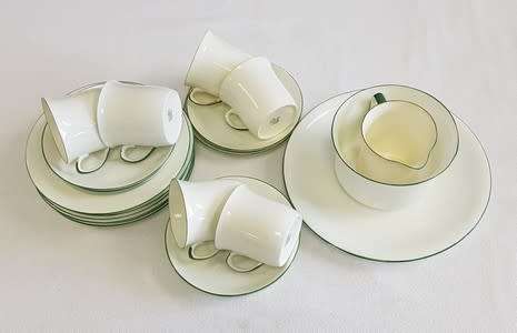 21-piece Grafton china tea set, made in England - as per photo