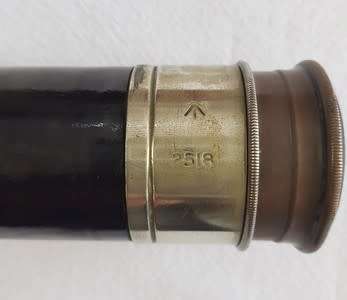 W. Ottway and Co. Ealing London 1940 telescope - as per photo