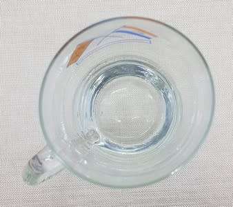 afrikana- 10 Year Republic glass commemoration mug 196171 as per photo