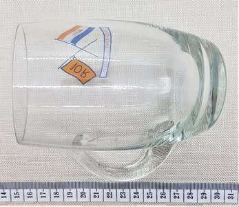 afrikana- 10 Year Republic glass commemoration mug 196171 as per photo