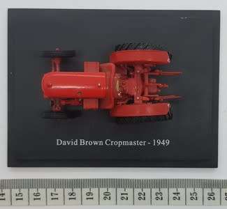 David Brown Cropmaster - 1949 Model Tractor  - broken seat, exhaust and dome - as per photo