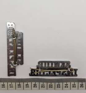 SAR pair of Senior Inspector and Senior Inspekteur name badges as per photo