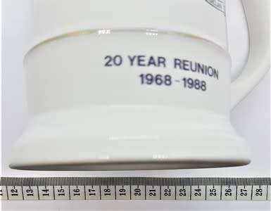 Hlaselani Freedom of entry to Port Elizabeth 20 Year reunion 1968 - 1988 beer mug - as per photo