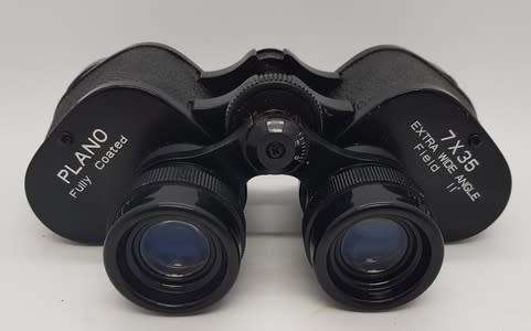 Plana 7 x 35 extra wide angle binoculars in bag - as per photo