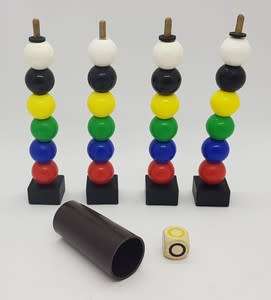 SPEARS Rainbow towers game in original box - as per photo