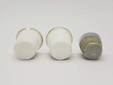 Lot of 3 thimbles - as per photo