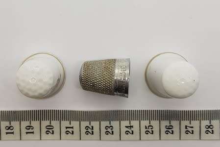 Lot of 3 thimbles - as per photo