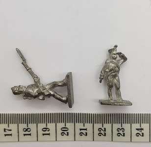 Lot of 26 lead soldiers, unpainted - as per photo