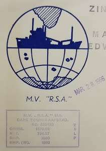 RSA Paquebot FDC - Zinderen Bakker Expedition Marion Prince Edward March 1966 - as per photo