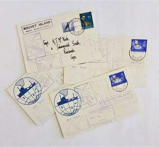 RSA Paquebot - Operation Boffin Drop, March 1966 by SAN RSA SAAP -lot of 4 - as per photo