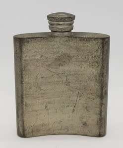 R.M. Thailand pewter hip flask - as per photo