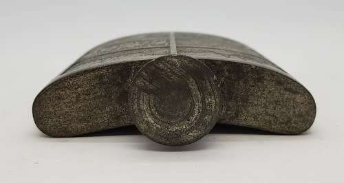 R.M. Thailand pewter hip flask - as per photo