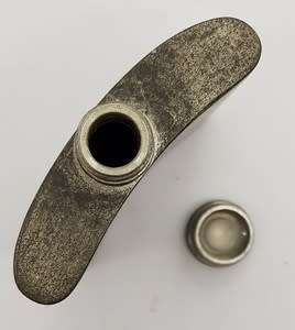 R.M. Thailand pewter hip flask - as per photo