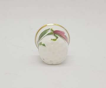 Kildsware flower pattern thimble - as per photo