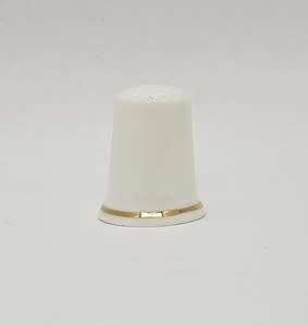 Fine Bone China State trumpeter thimble - as per photo