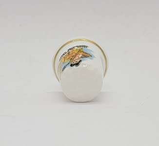 Fine Bone China State trumpeter thimble - as per photo