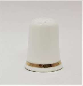 Bone China Edinburgh Castle thimble - as per photo