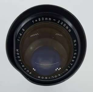 Soligor 90mm - 230mm lens in case - as per photo