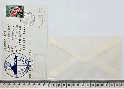 RSA Paquebot FDC - Geophysical Expedition Omega with Sancor WITS UCT NITR, Indian Ocean 1970
