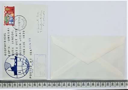 RSA Paquebot FDC - Geophysical Expedition with Sancor. WITS UCT NITR, Indian Ocean 1970