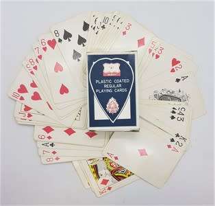 A Quality playing cards - as per photo