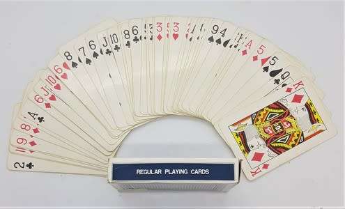 A Quality playing cards - as per photo