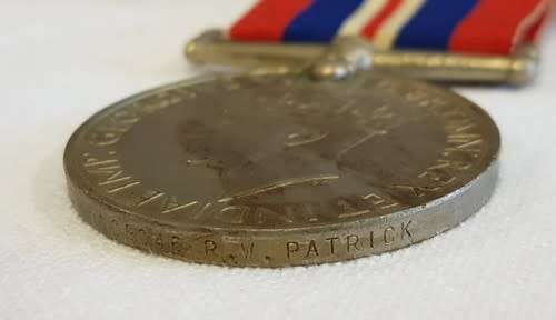 Boer War and WWII Family Medal Group to Patrick Family as per scan