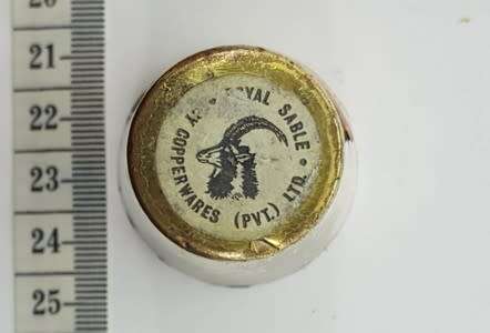 Royal Sable - Rhodesia small vase made from bullet shell - as per photo