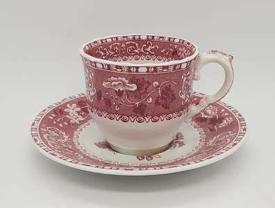 SPODE Pink Camilla small cup and saucer - as per photo