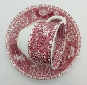 SPODE Pink Camilla small cup and saucer - as per photo