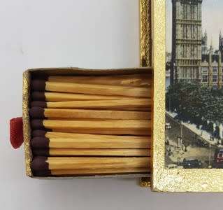 Houses of Parliament match box holder - as per photo