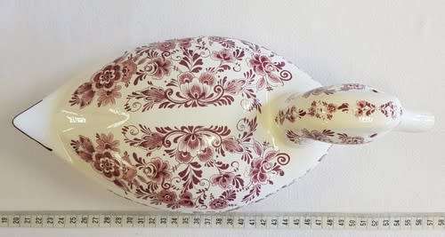 Oude Molen Delft Red Porcelain Duck Ornament as per photo