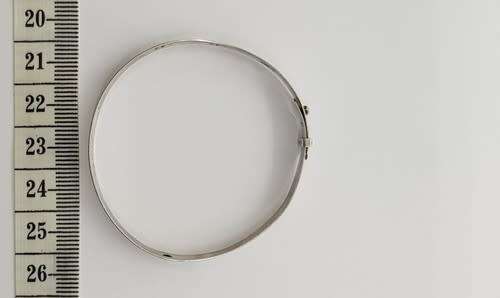 Antique 925 Sterling Silver Christening Bracelet as per photo
