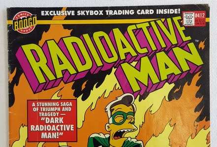 Bongo Comics Group - Radioactive man comic issue 412 - as per photo