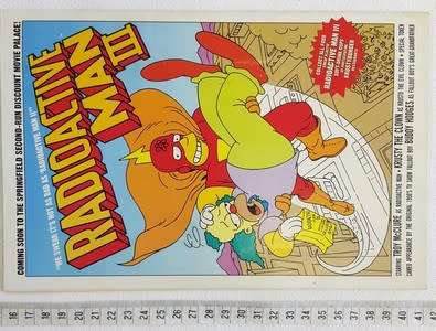 Bongo Comics Group - Radioactive man comic issue 412 - as per photo