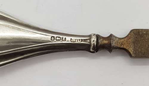 Silver Hallmarked nail file - as per photo