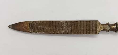 Silver Hallmarked nail file - as per photo
