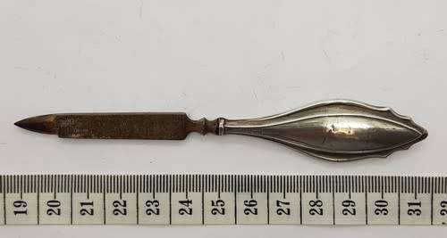 Silver Hallmarked nail file - as per photo