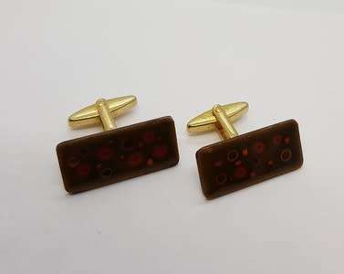 Pair of handmade cufflinks - as per photo
