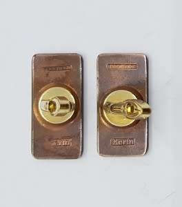 Pair of handmade cufflinks - as per photo