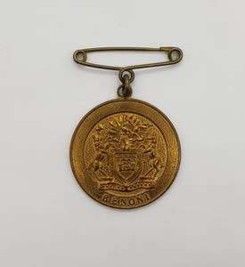 Benoni 1965 Visit of the state President medallion - as per scan