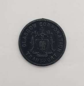 Glasgow Coronation Transport token - as per scan