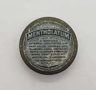 Vintage Mentholatum tin - as per photo