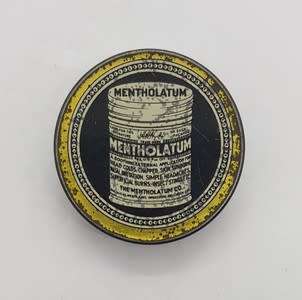Vintage Mentholatum tin - as per photo