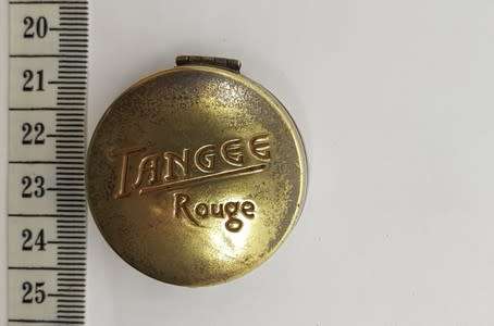 Tangee Rouge handbag powder tin - as per photo