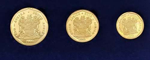 1993 South Africa Proof Set in curved SA Mint box as per photo