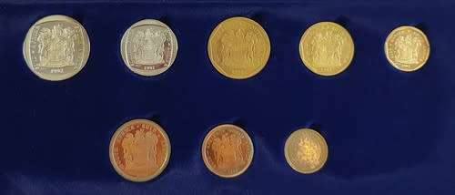 1992 South Africa Proof Set as per photo